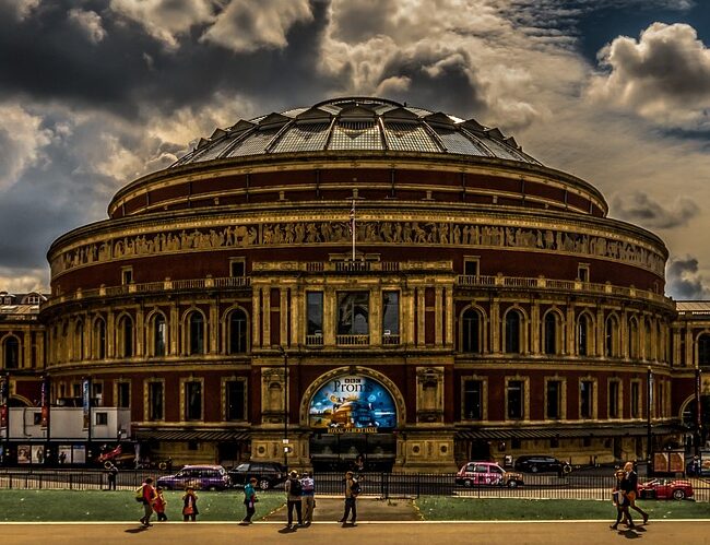 Royal Albert Hall is approximately 1.4 miles to get from Edward Hotel