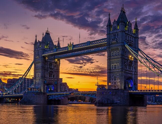 Tower Bridge London is approximately 5.5 mi to get from Edward Hotel London