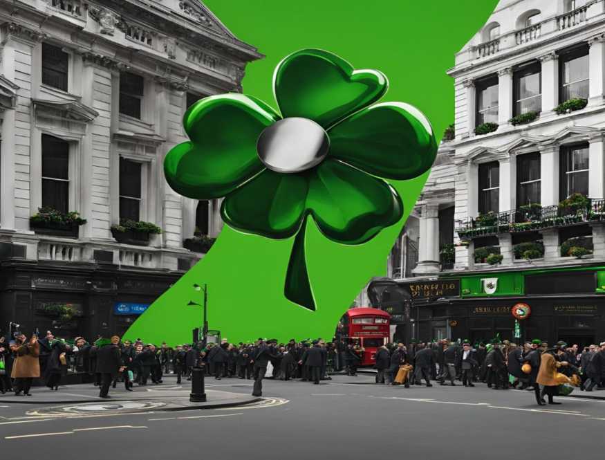 St Patrick's Day in London
